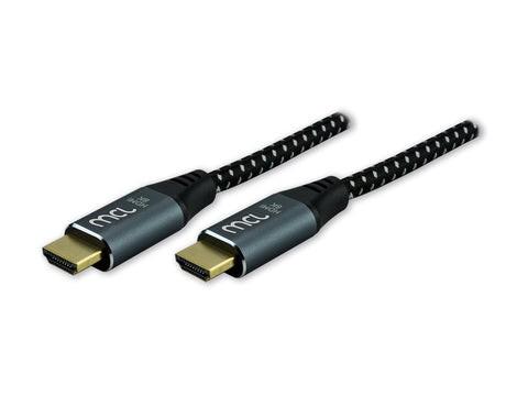 MCL 2.1 HDMI male / male mesh cable 8K 60Hz - 2m