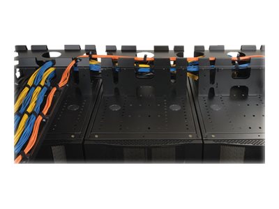 EATON TRIPPLITE 42U SmartRack Shallow-Depth Rack Enclosure Cabinet with doors & side panels