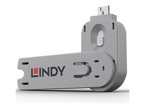 LINDY Clé pour bloqueur de port USB type A blanc