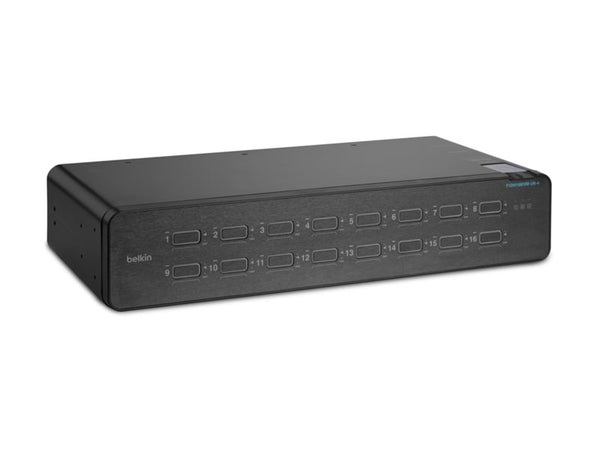 BELKIN 16-Port Single Head DP/HDMI to DP/HDMI Video Secure Desktop KVM Switch PP4.0