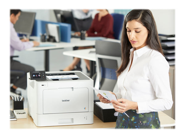 BROTHER HL-L8360CDW Printer colour Duplex laser A4 2400x600dpi 31ppm mono 31ppm colour 300sheets USB LAN Wi-Fi NFC