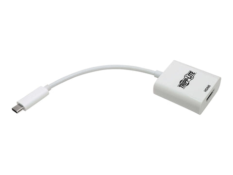 EATON TRIPPLITE USB-C to HDMI Adapter M/F - 4K 60Hz HDCP 2.2 White