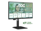 AOC 24P4U 23.8p FHD IPS 120Hz 4ms HDMI DP USB 3.2x4 Height