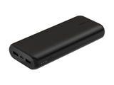 BELKIN BOOST CHARGE 20 000 mAh PD 20w 3 port Compact Powerbank Black