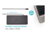 I-TEC Thunderbolt 3 Docking Station 1xDP 1xHDMI 1xTB3 1xGLAN 1xUSB-C 1xUSB 3.1 Gen2 4xUSB 3.0 1xSD Cardreader 1xAudio/Mic 96W PD