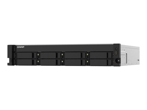 QNAP TS-832PXU-4G 8-Bay AL324 quad-core 1.7GHz rackmount NAS with 250W PSU 4Go DDR4 UDIMM RAM SATA 6Gb/s