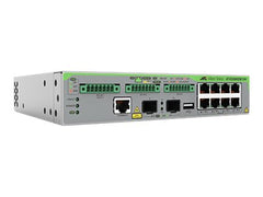ALLIED L3 Gigabit Switch 8-port 10/100/1000T PoE++ 2-port 100/1000X SFP 3-port DC-Input One designated PWR300 requires at least