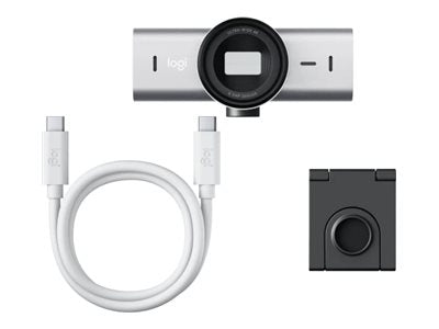 LOGITECH Master Series MX Brio Live streaming camera colour 8.5 MP 3840 x 2160 1080p 4K audio wired USB-C