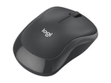 LOGITECH M240 for Business Mouse right and left-handed optical 3 buttons wireless Bluetooth Bolt USB receiver graphite