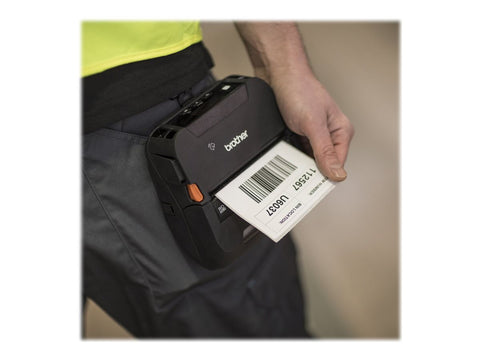 BROTHER RuggedJet RJ-4250WB Label printer direct thermal Roll 113mm 203dpi 127mm/sec USB 2.0 Wi-Fi NFC Bluetooth 4.2