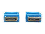 EATON TRIPPLITE DisplayPort 1.4 Cable - 8K UHD 60 Hz HDR HBR3 HDCP 2.2 4:4:4 BT.2020 M/M Black 3 ft. 0.91m