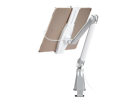 NEOMOUNTS TABLET-D100SILVER Porte-tablette à pince pour bureau 4.7-12.9p - universel - orientable