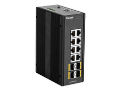 D-LINK 12 Port L2 Managed Switch with 8 x 10/100/1000BaseTX ports & 4 x 100/1000BaseSFP ports