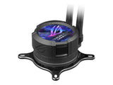 ASUS ROG Strix LC III ARGB LCD all-in-one CPU liquid cooler with 2.1 IPS LCD Aseteks new Gen7 v2 pump and premium ROG ARGB fans