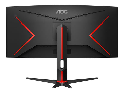 AOC CU34G2XP/BK 34p 3440x1440 VA 180hz High adjustable Stand HDR400 Freesync Premium USB HUB 4x3.0 2xDP 2xHDMI