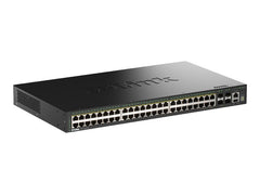 D-LINK 48 Ports GE PoE 30W + 4 Ports 10G SFP+ Smart Managed Switch 370W