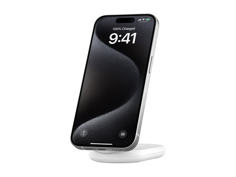 BELKIN BOOSTCHARGE Qi2 15w Magnetic Stand White