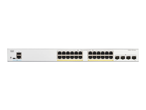 CISCO Catalyst 1300 24-port GE Full PoE 4x1G SFP