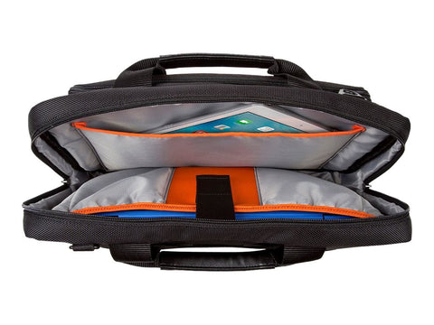 TARGUS CitySmart Essential Multi-Fit 12.5-14in Laptop Topload Black & Grey