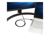 EATON TRIPPLITE USB-C to DisplayPort Bi-Directional Active Adapter Cable M/M 4K 60 Hz HDR Locking DP Connector 3 ft. 0.9m