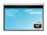 OPTOMA DS-9092PWC Écran de Projection ManueL 16/9 114x203cm
