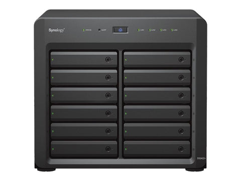 SYNOLOGY DS2422+ DiskStation AMD Ryzen Embedded V1500B compact 12-Bay desktop NAS QUAD CORE 4Go RAM