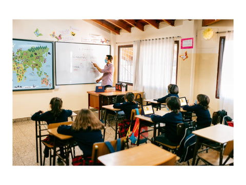 LOGITECH Rugged Combo 3 for iPad Gen. 7/8 - CLASSIC BLUE - FRA - WW EDUC