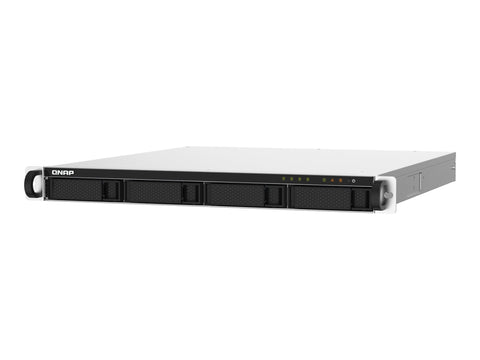 QNAP TS-432PXU-RP-2G 4-Bay rackmount NAS AL324 2Go DDR4 UDIMM RAM SATA 6Gb/s 2x 10GbE SFP+ 2x 2.5GbE 1x PCIe Gen2 x2 slot 250W