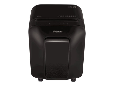 FELLOWES Powershred LX200 Black Shredder Mini Cut 230V EU