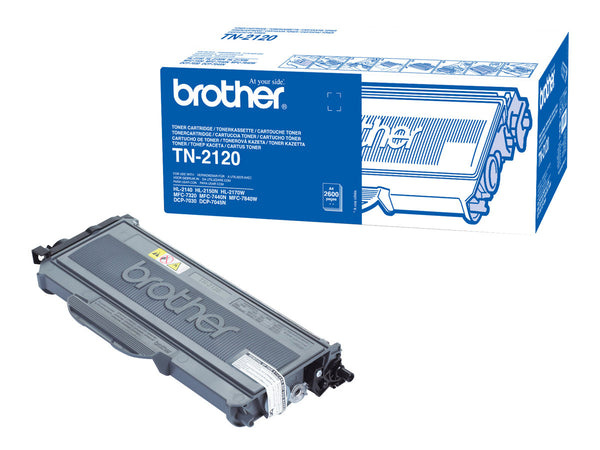 BROTHER TN-2120 toner cartridge black high yield 2.600 pages 1-pack
