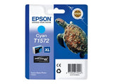 EPSON T1572 cartouche de encre cyan capacité standard 1-pack blister sans alarme