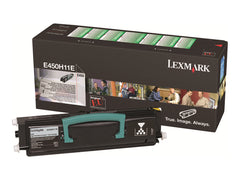 LEXMARK E450 cartouche de toner noir haute capacité 11.000 pages pack de 1 retour programme