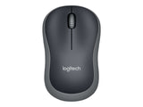 LOGITECH M185 Mouse optical wireless 2.4 GHz USB wireless receiver grey