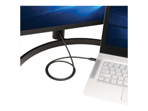 EATON TRIPPLITE USB-C to DisplayPort Bi-Directional Active Adapter Cable M/M 4K 60 Hz HDR Locking DP Connector 3 ft. 0.9m