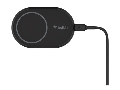 BELKIN BOOST CHARGE Magnetic wireless Car Vent Mount + Car Charger No CLA Black