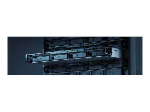 SYNOLOGY RS422+ 4-Bay NAS-Rackmount AMD Ryzen 5 1600 dual-core 2.6GHz 2Go DDR4 ECC
