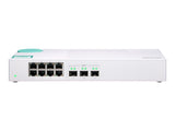 QNAP QSW-308S Eight 1GbE NBASE-T Ports Three 10GbE SFP+ Unmanage Switch