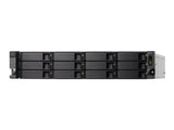 QNAP TL-R1200C-RP 12-bay 2U rackmount USB-C 3.1 Gen2 10Gbps JBOD expansion unit