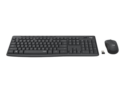 LOGITECH MK295 Silent Wireless Combo - GRAPHITE - FRA - CENTRAL