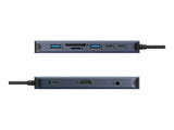 TARGUS HyperDrive EcoSmart Gen.2 Universal USB-C 10-in-1 Hub w 140 W PD3.1 Power Pass-thru
