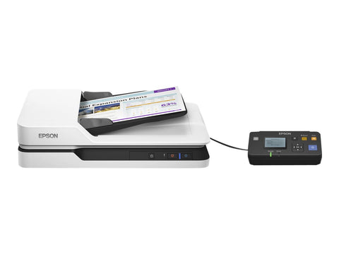 EPSON WorkForce DS-1630 Document scanner Duplex A4 1200x1200dpi 25ppmmono/25ppmcolour ADF 50sheets 1500scans/d USB 3.0