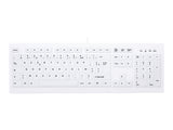 CHERRY AK-C8100F-UVS-W/FR Wired keyboard standard form waterproof IP68 USB white (FR)