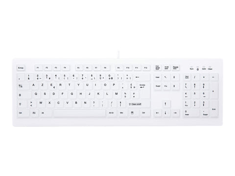 CHERRY AK-C8100F-UVS-W/FR Wired keyboard standard form waterproof IP68 USB white (FR)