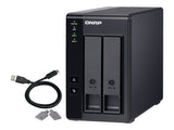 QNAP TR-002 2 Bay USB Type-C Direct Attached Storage with Hardware RAID