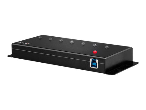 LINDY USB 3.0 Industrial 7 Port Hub Metal