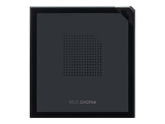 ASUS ZenDrive V1M USB-C external DVD Writer with built-in cable-storage design M-DISC support Backup SW Black