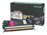 LEXMARK C522N, C524 cartouche de toner magenta capacité standard 3.000 pages pack de 1 retour programme