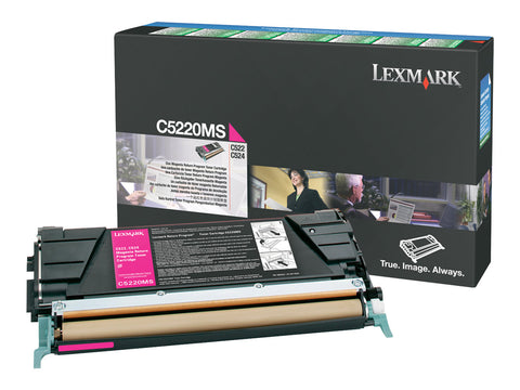 LEXMARK C522N, C524 cartouche de toner magenta capacité standard 3.000 pages pack de 1 retour programme