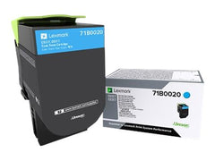 LEXMARK Standard Cyan Toner Cartridge