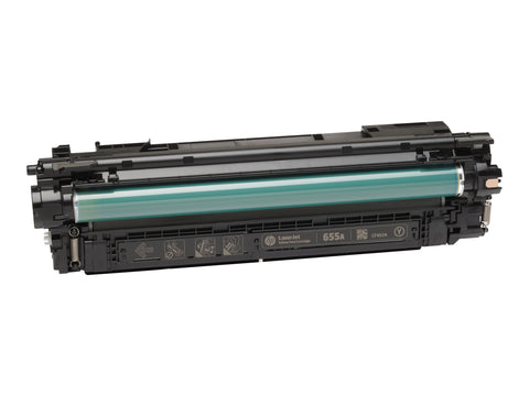 HP 655A original LaserJet Toner cartridge CF452A Yellow